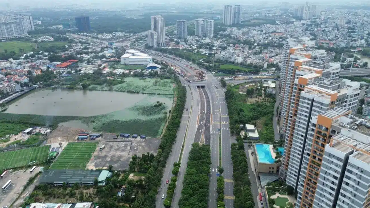 Gladia Khang Điền hưởng lợi từ kết nối giao thông khu Đông đang phát triển mạnh mẽ, tạo giá trị gia tăng bền vững.