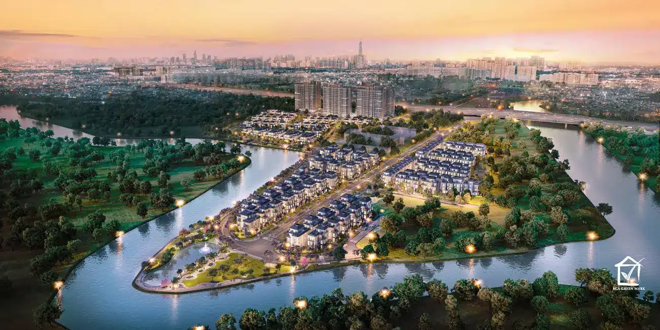 Toàn cảnh khu biệt thự Gladia by The Waters – “ốc đảo sống” giữa vùng đất kim cương của TP.HCM.
